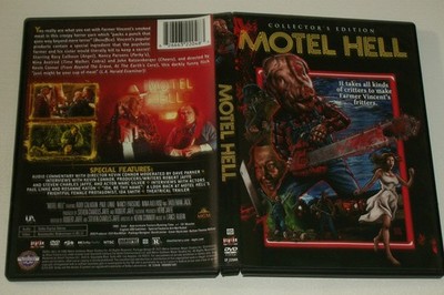 Motel Hell: Collector's Edition (DVD, 1980 Shout) Wolfman Jack