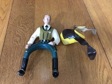 VINTAGE 1950s HARTLAND PLASTICS WYATT EARP  SADDLE FIGURE COWBOY TOY