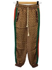 GUCCI Others 20ss Track Pants GG Lambus Bottom XS Rayon BEG Total Pattern Used