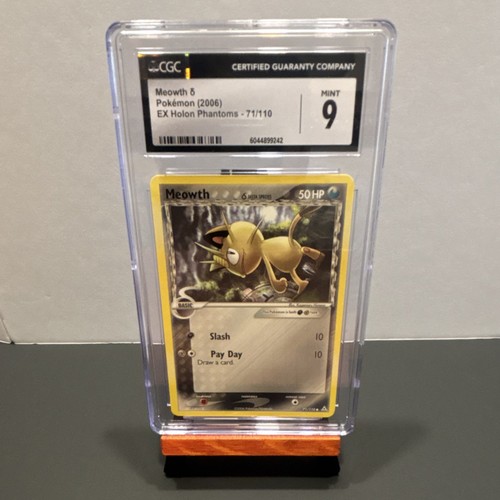 Meowth δ graded CGC 9 for sale on eBay