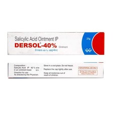 Salicylic Acid 40 w/w Ointment For Skin Care Acne, Blemishes, Redness - 25Gm