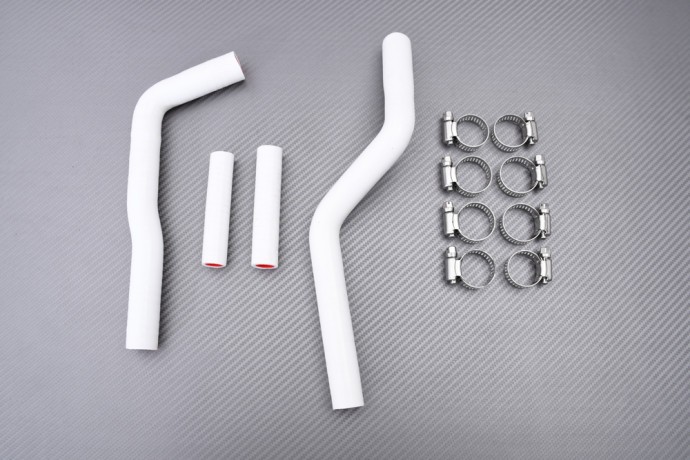 Kit durites de radiateur blanches pour Yamaha YZ 125 2022-2025