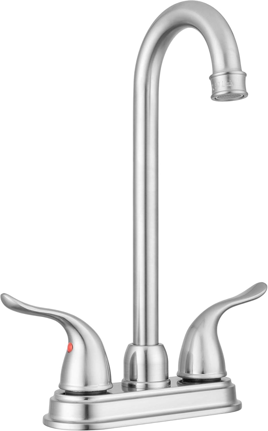 Treviso High-Rise Bar/Galley Swivel Faucet 2-Handle Brushed 