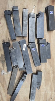 17 Carbide Lathe Tool Holders Lot Thread  Cutting Milling Boring Bars 260319