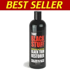 Ultimate Black Trim Restorer for Cars - Permanent, Non-Greasy, High Performance