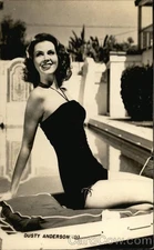 Actress Dusty Anderson Original Vintage Real Photo Postcard RPPC