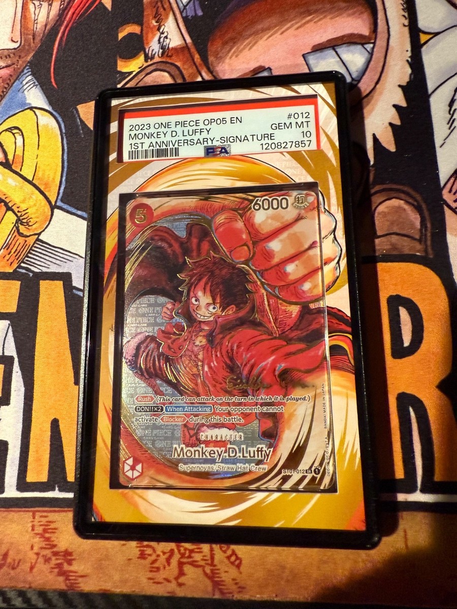 Monkey.D.Luffy (012) (Alternate Art) (Gold-Stamped Signature