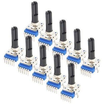 RK12 Audio Control Potentiometer 10er Pack mit verschiedenen Widerstandswerten