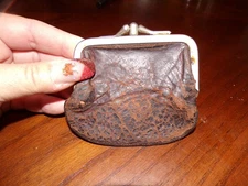 VTG Leather Change Purse