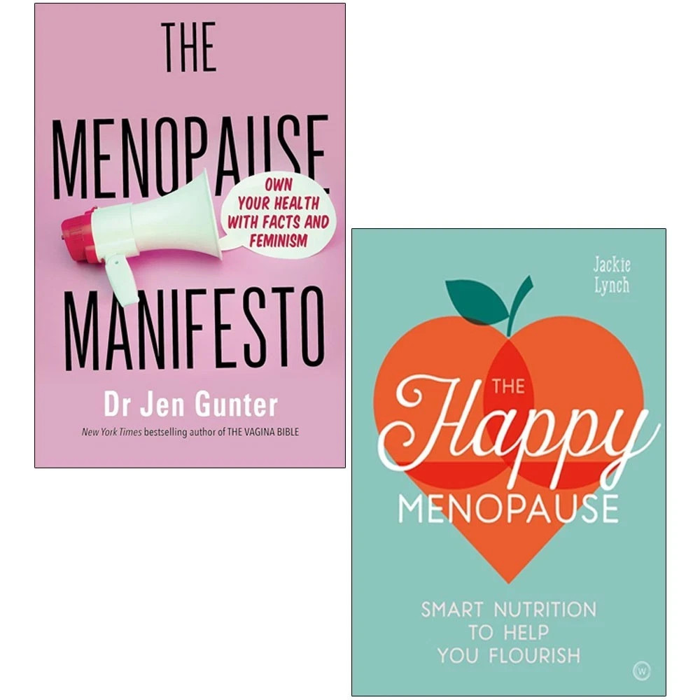 The Menopause Manifesto,The Happy Menopause 2 Books Collection Set