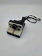 Vintage Polaroid One Step Land Camera W/ Rainbow Stripe UNTESTED