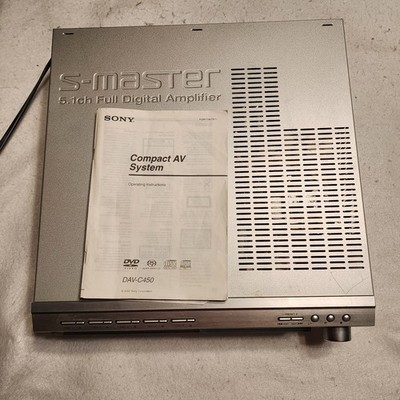 Sony DAV-C450 S-Master Surround Sound DVD CD Player System