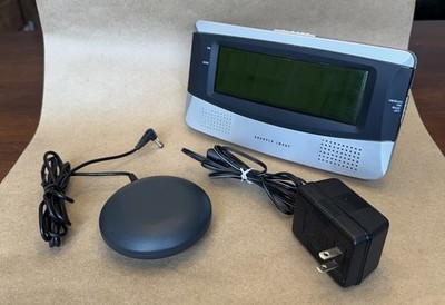 Sharper Image Sonic Boom Vibrating Alarm Clock Tested/Works