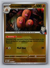 Team Rocket's Dugtrio (Team Rocket) 101/217 Ascended Heroes Pokemon Reverse Holo