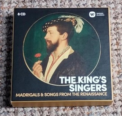THE KINGS SINGERS Madrigals & Songs from Renaissance Warner Classics 8CD set NM