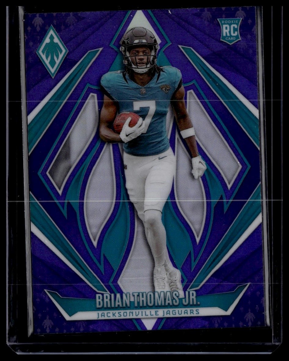 2024 Panini Phoenix #164 Brian Thomas Jr. Purple