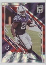 2021 Panini Donruss Elite Aspirations Shimmer 85/499 Jonathan Taylor #54 0c3