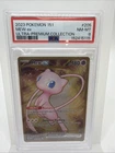 PSA 8 NM-MT Graded Pokemon 2023 Gold Metal Mew ex 205/165 S&V 151 UPC Promo