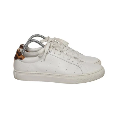 J.Crew, Sneaker, Größe: 40, Leder, Weiß/Braun, Damen #0Sp - Bild 1 von 4
