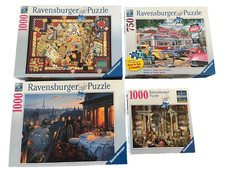 (4) Ravensburger Premium Softclick Puzzles 75...