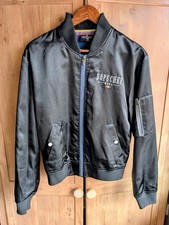Dope Chef Narx Bomber Jacket Size Medium Black