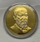 1973 FM STERLING SILVER 41 GRAM PROOF PRESIDENTIAL COIN = 1.2 OZ ASW = GARFIELD