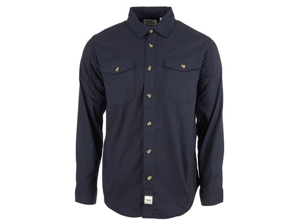 МУЖСКАЯ РУБАШКА С ДЛИННЫМ РУКАВОМ EDDIE BAUER LICENSE TO WILL - РАЗМЕР: ДЛЯ МУЖЧИН 2XL - ЧЕРНЫЙ