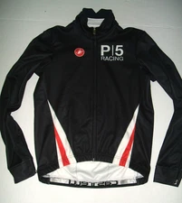 Castelli Cycling Jacket Men M Thermal 3 Layer Polyester PU P/5 Racing Team