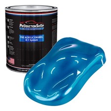 Productionshop 1 Gallon High Gloss Electric Blue Metallic Acrylic Enamel Paint Productionshop 1 Gallon High Gloss Electric Blue Metallic Acrylic Enamel Paint
