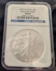 2007 W american eagle silver dollar uncirculated
