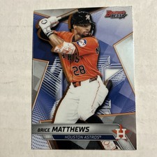2025 Bowman’s Best - Brice Matthews #TP-18 Top Prospect - Astros 