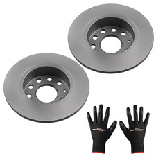 2x Bremsscheiben Hinten für Audi A3 Seat Leon Toledo VW Golf Plus Jetta Beetle