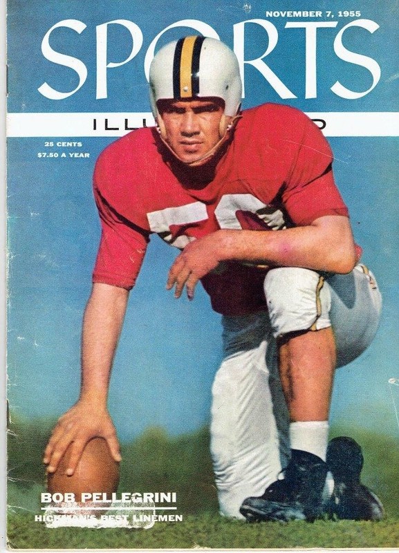 1955 Sports Illustrated Complete Bob Pellegrini on Cover - November 7th Issue
