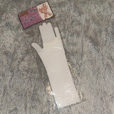 Miffy White Fishnet Arm Warmers Spirit Halloween Costume Gloves