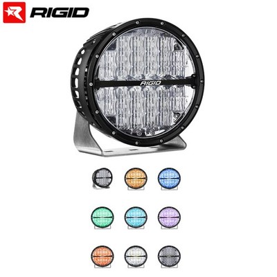 Rigid 360-Series 9 Inch Drive Optic Universal LED Light Pod w/ RGBW Backlighting