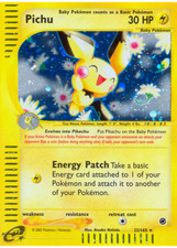 Pokémon - Pichu (EX 22) - Expedition Base Set - POOR - FR