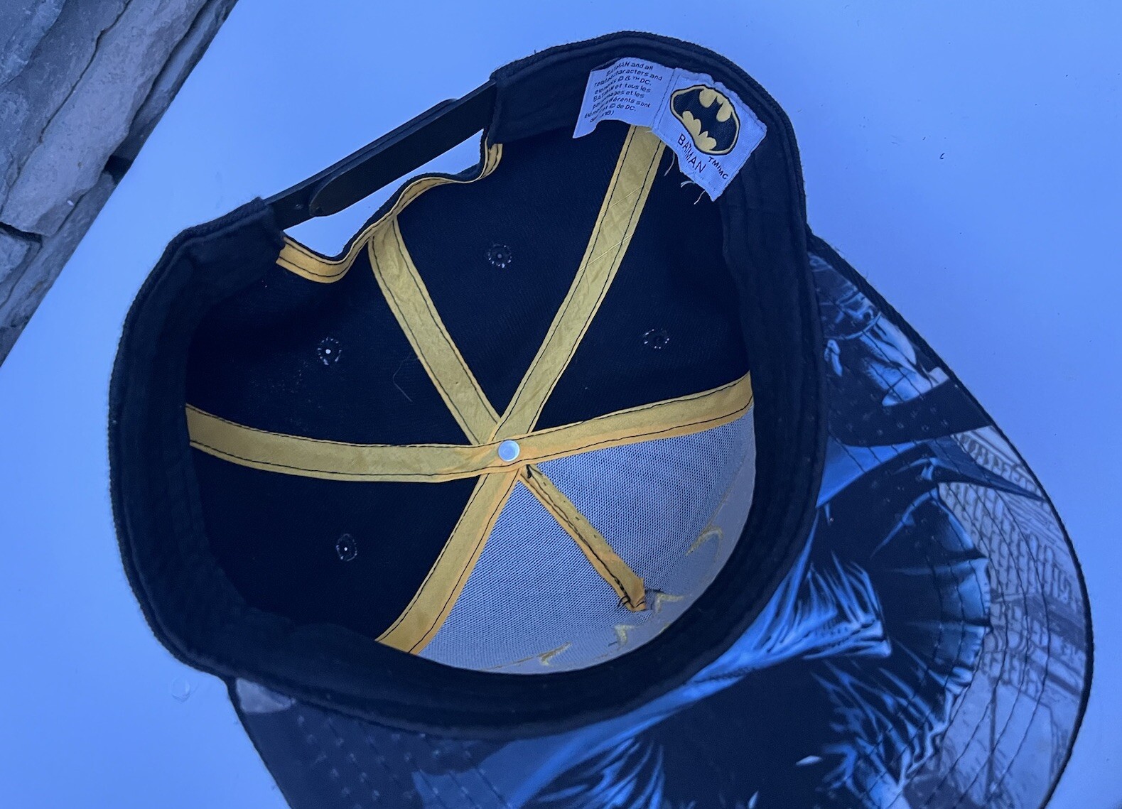 Batman Hat DC Comics Adjustable  Snap Back Embroi… - image 5