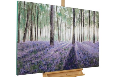 KunstLoft  Acryl Gemälde 'Der Nebel lichtet sich' 120x75cm | Bild handgemalt