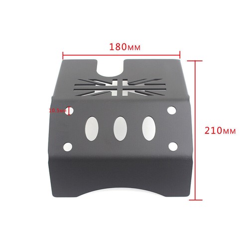 Aluminum Bottom Skid Plate Engine Guard Protector Cover For Triumph T100 2016-19 - Picture 5 of 13