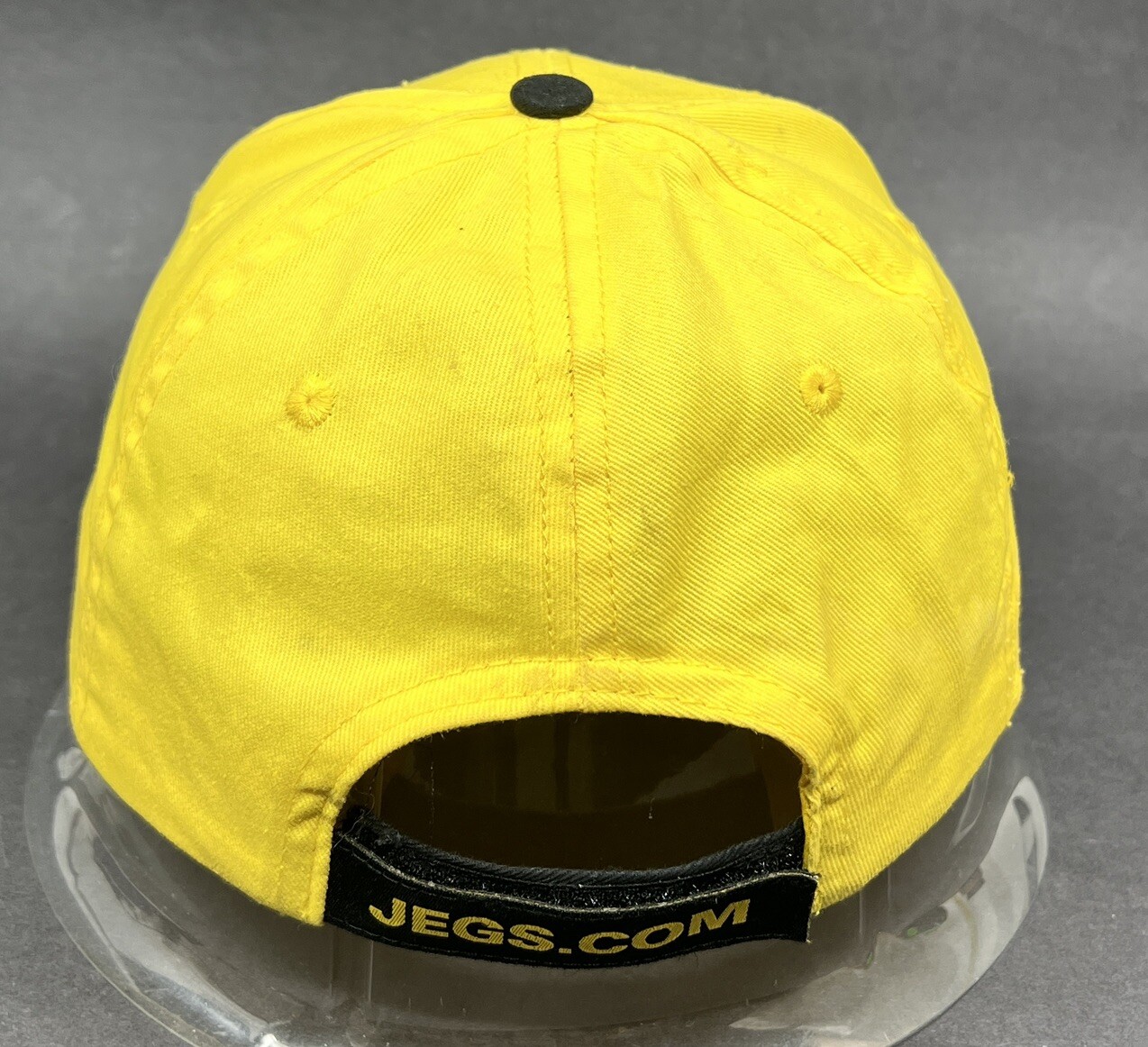 JEGS High Performance Strap Back Hat Cap Yellow C… - image 4