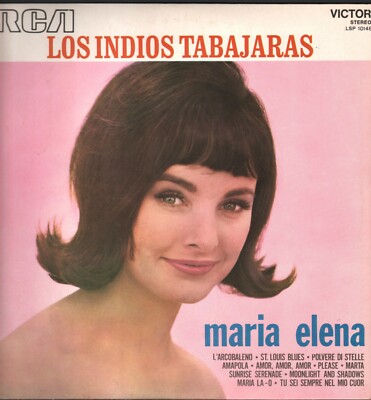LOS INDIOS TABAJARAS MARIA ELENA LP ITALIEN STEREO VERSION Braille