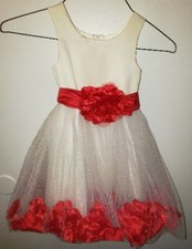 Adorable Wedding Flower Girl Dress Or Christmas Size 2