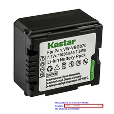 Kastar VW-VBG070 Replacement Battery Pack for Panasonic VW-VBG070A VW-VBG070-K