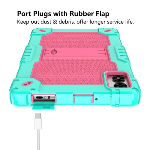 Funda para Tablet Vortex Ztab10 10.1 pulgadas Híbrida Antigolpes Estuche Construido Soporte - Imagen 90 de 111