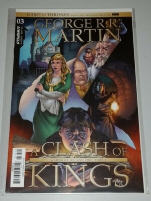 GEORGE R.R. MARTIN CLASH OF KINGS #3 VARIANT DYNAMITE 2017 NM+ (9.6 OR BETTER)