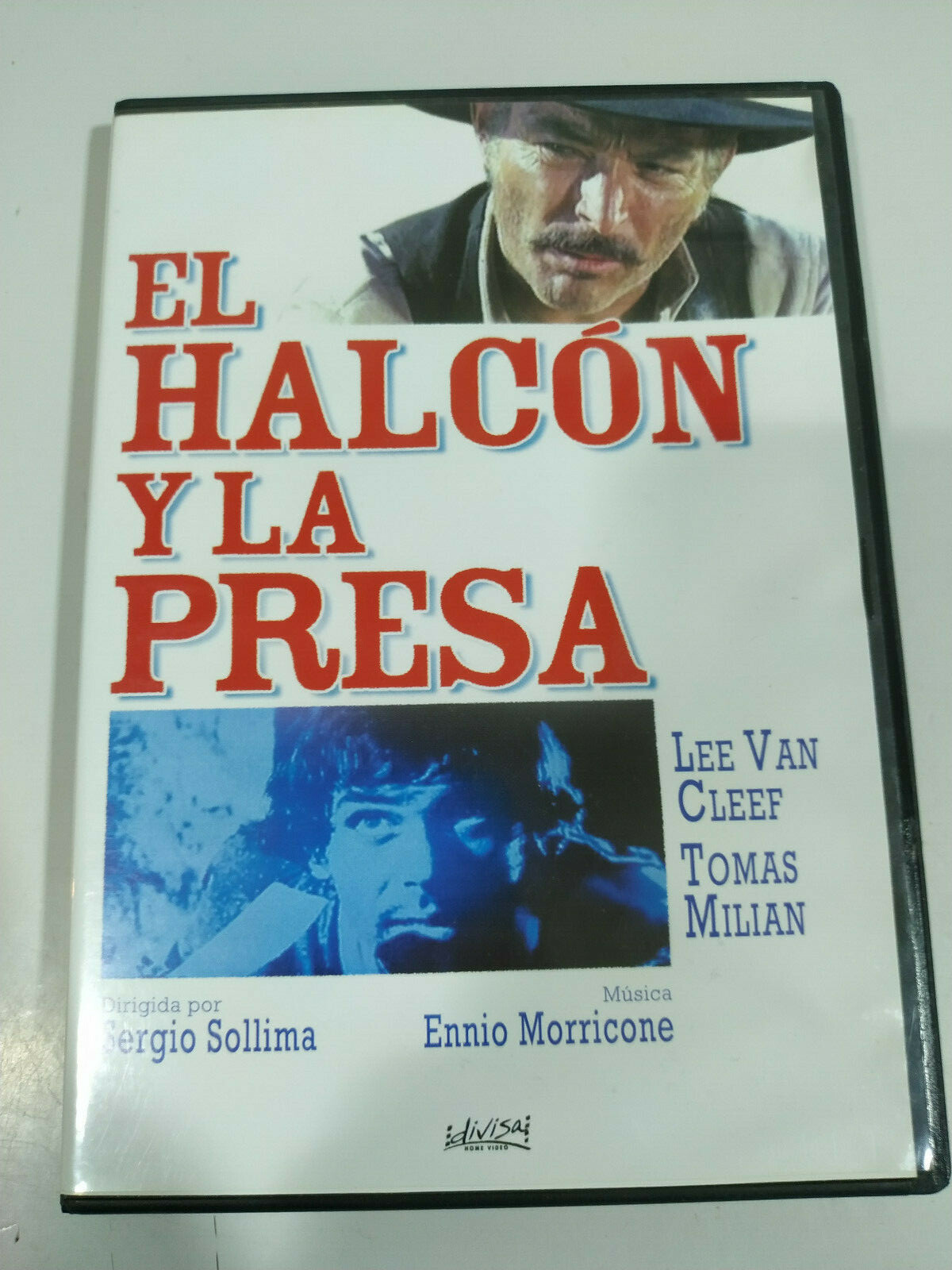 El Halcon Y La Presa Lee Van Cliff Morricone DVD Español Ingles Region All - 3T