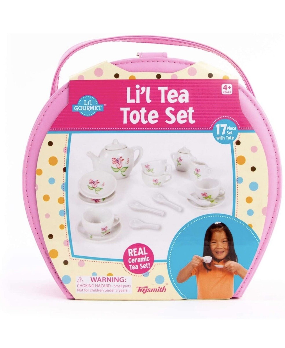 Toysmith 17-piece Li'l Tea Tote Set 2day Ship for sale online | eBay