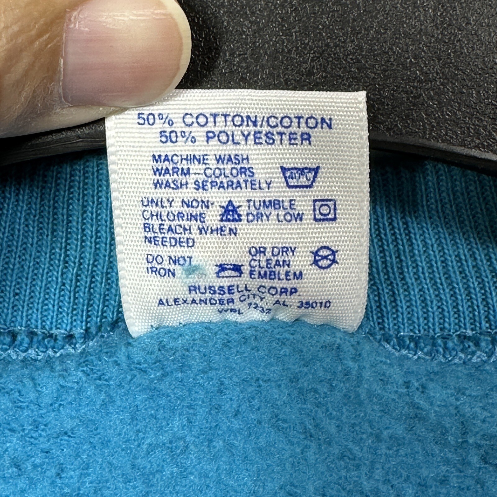 Vintage Wooster YMCA Corporate Challenge 94 Men's XL Teal Sweatshirt Parks & Rec