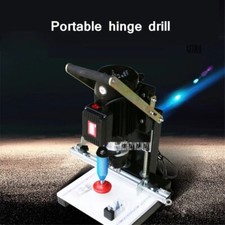 Handheld Portable Hinge Drill 3-in-1 Hole Punching and Hinge Opening Machine