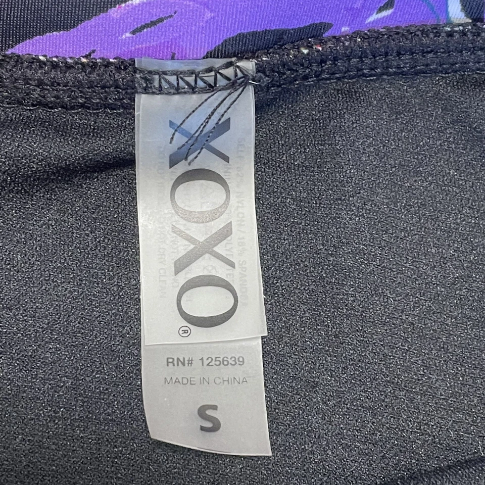 XOXO Floral Cintura Alta Bikini Parte Inferior Traje de Baño Talla Pequeña Nuevo con Etiquetas Tropical $50 Foto 3 de 4